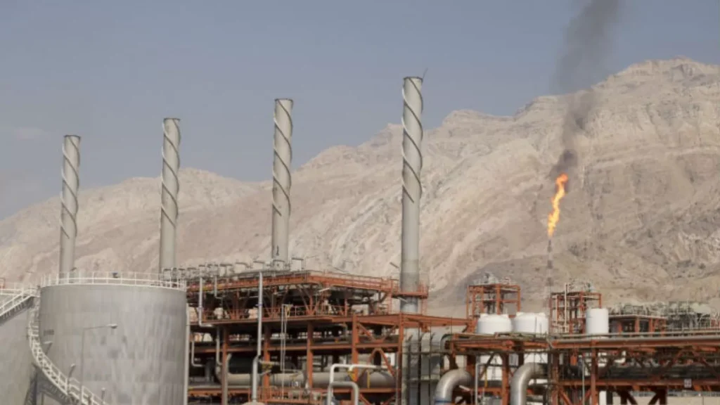موقع غاز بارس في إيران